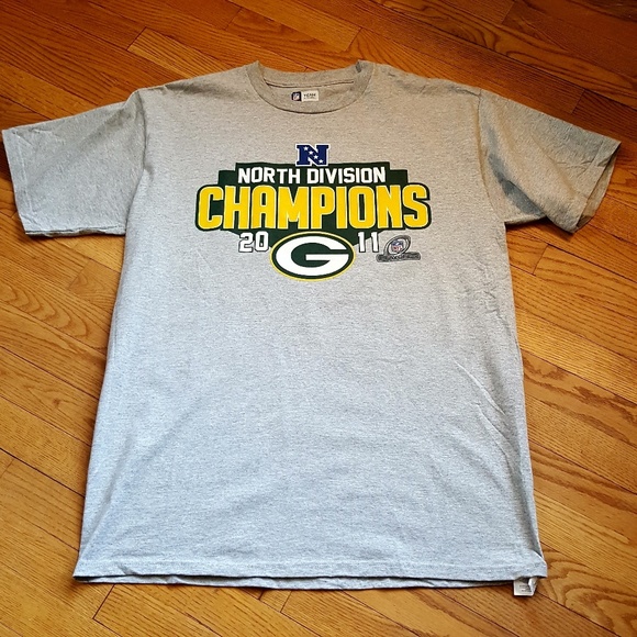 NFL Other - NFL Packers Grey Short Sleeve T Shirt Size Large